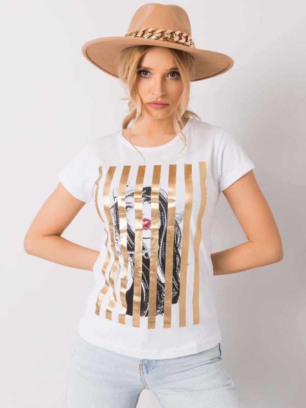 T-shirt-HB-TS-3036.12P-biały rozmiar - S