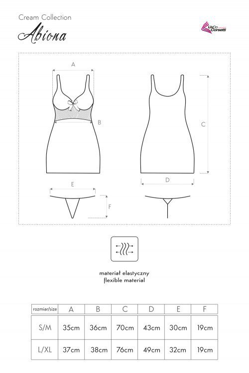 Koszulka Abiona LC 90212 Cream Collection rozmiar - S/M