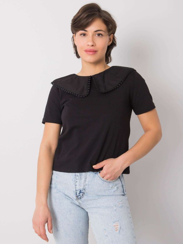 T-shirt-157-TS-6475.91-czarny rozmiar - L