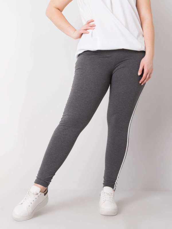 Leginsy-RV-LG-6302.53-ciemny szary rozmiar - 2XL