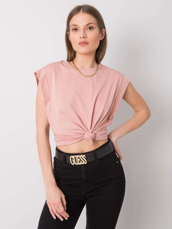 T-shirt-157-TS-3702.65P-jasny różowy rozmiar - M