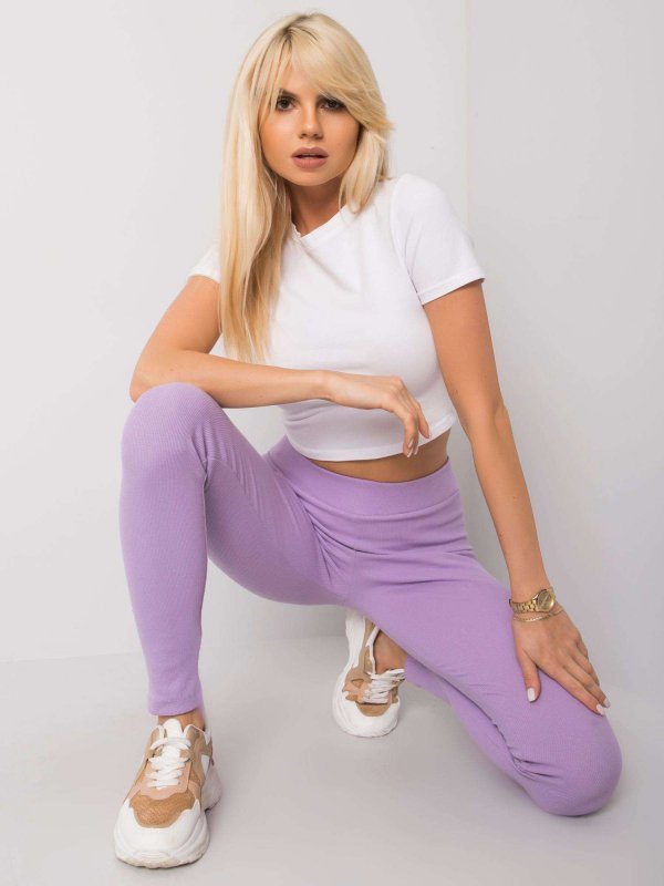 Leginsy-RV-LG-6380.88-jasny fioletowy rozmiar - XL