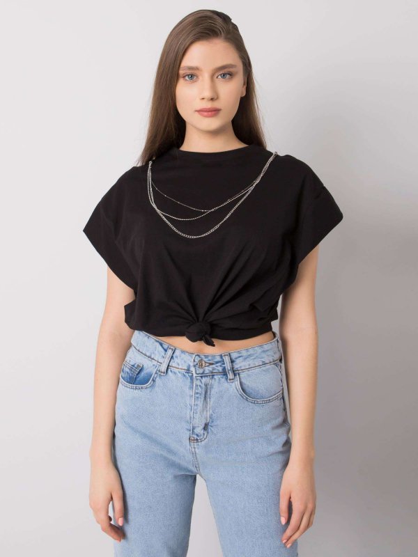 T-shirt-157-TS-4170.82-czarny rozmiar - M
