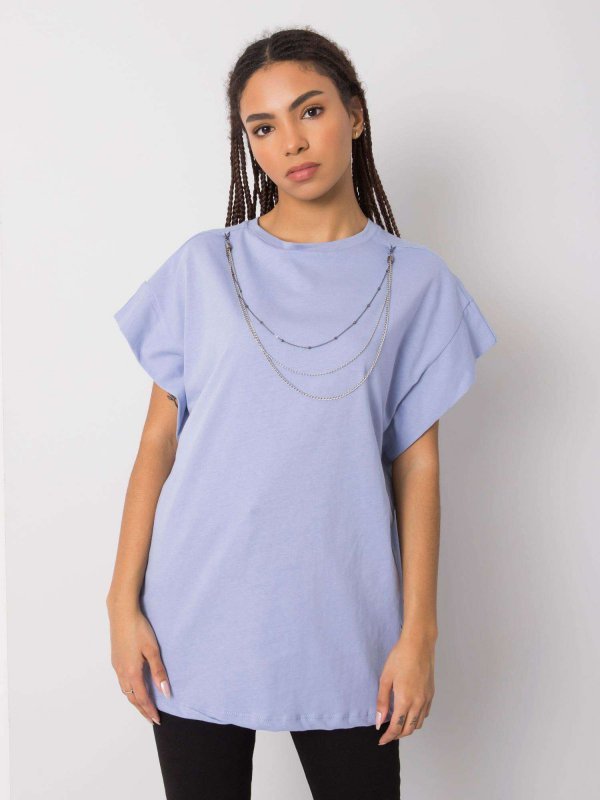 T-shirt-157-TS-4170.81-jasny niebieski rozmiar - S