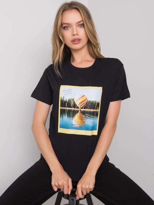 T-shirt-PM-TS-SS21CA82.16-czarny rozmiar - M