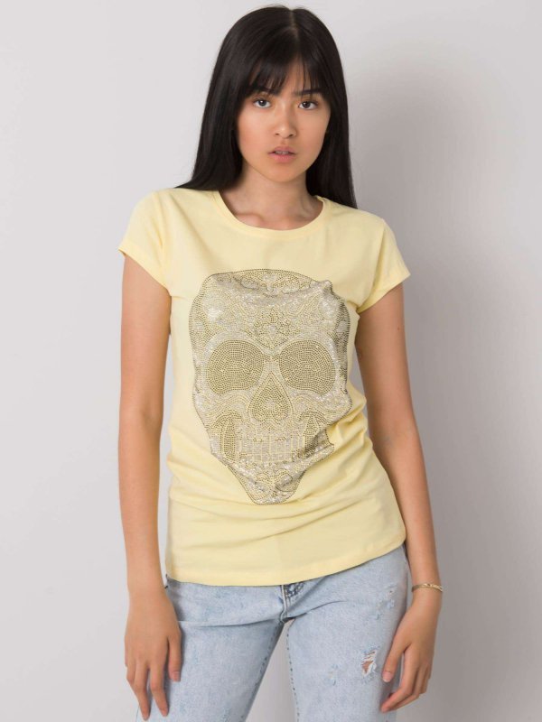 T-shirt-EM-TS-ES-21-532.18-jasny żółty rozmiar - S