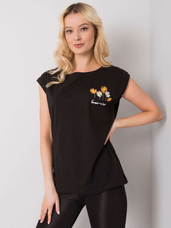 Bluzka-FA-BZ-7157.19-czarny rozmiar - ONE SIZE