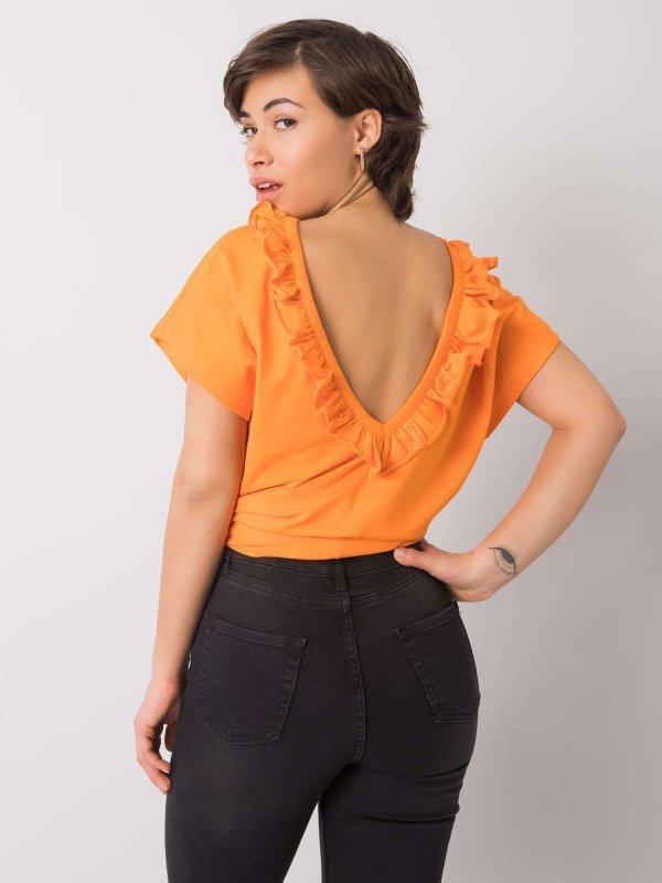 Bluzka-FA-BZ-6299.01P-pomarańczowy rozmiar - ONE SIZE