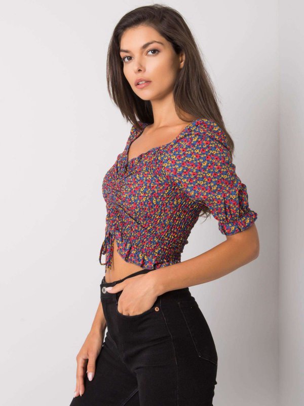 Bluzka-RO-BZ-2516-8.28-ciemny niebieski rozmiar - S