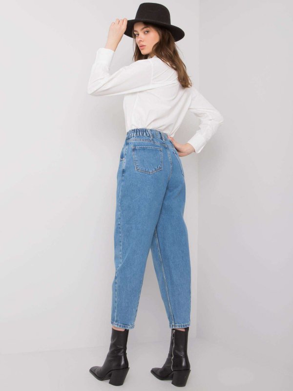 Spodnie jeans-MR-SP-5180.35-niebieski rozmiar - 26