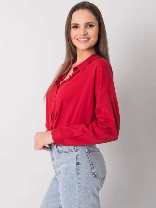 Koszula-EM-KS-004.42-ciemny czerwony rozmiar - ONE SIZE