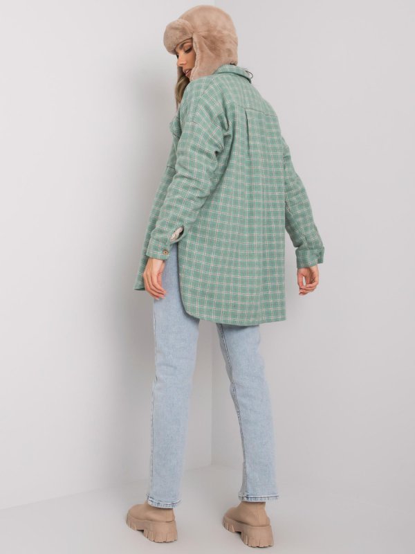 Koszula-TO-KS-1124-2.50-zielony rozmiar - L/XL