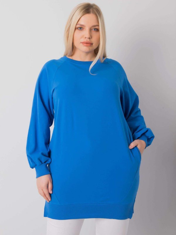 Bluzka-RV-BZ-7227.95-ciemny niebieski rozmiar - ONE SIZE