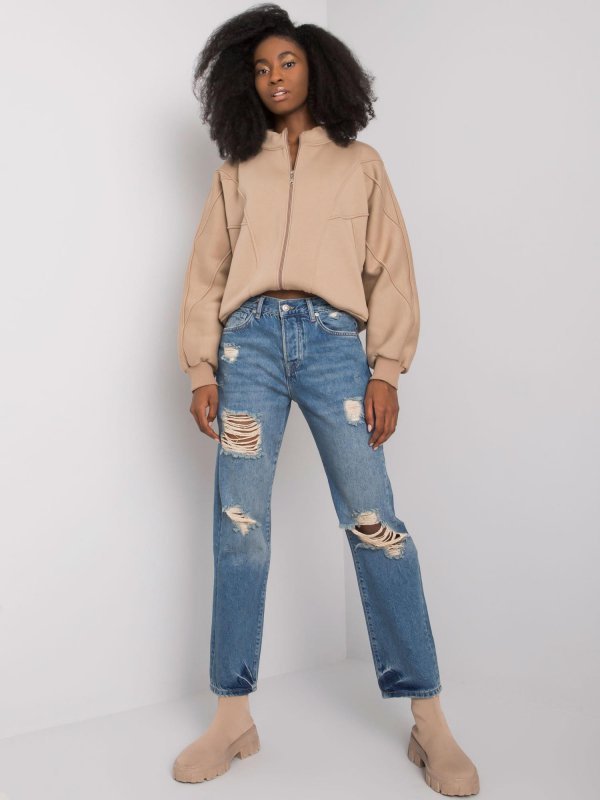 Spodnie jeans-RO-SP-PNT-08.83P-niebieski rozmiar - 34