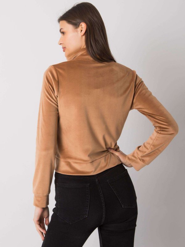 Bluza-RV-BL-7303.98P-camelowy rozmiar - L/XL