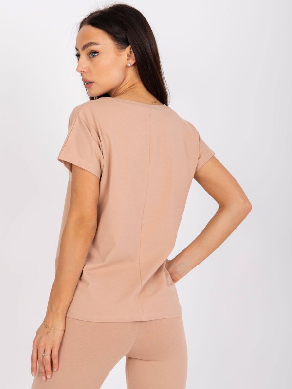 T-shirt-AP-TS-A-004-camelowy rozmiar - XL