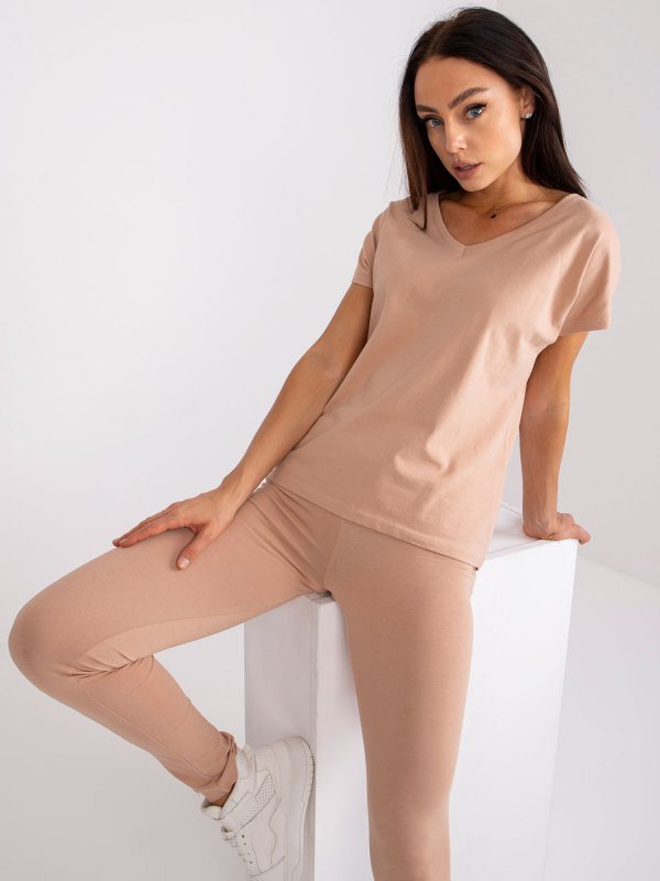 T-shirt-AP-TS-A-004-camelowy rozmiar - XL