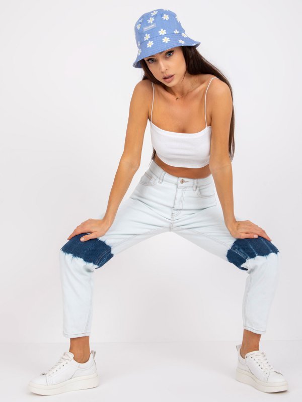 Spodnie jeans-RO-SP-PNT-N10.50P-jasny niebieski rozmiar - 44