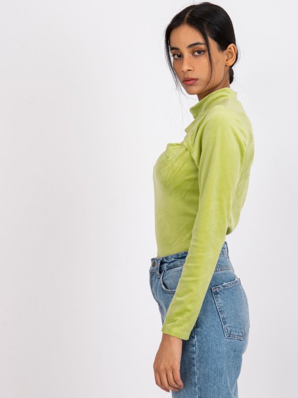 Bluzka-DHJ-BZ-6561.09P-limonkowy rozmiar - ONE SIZE