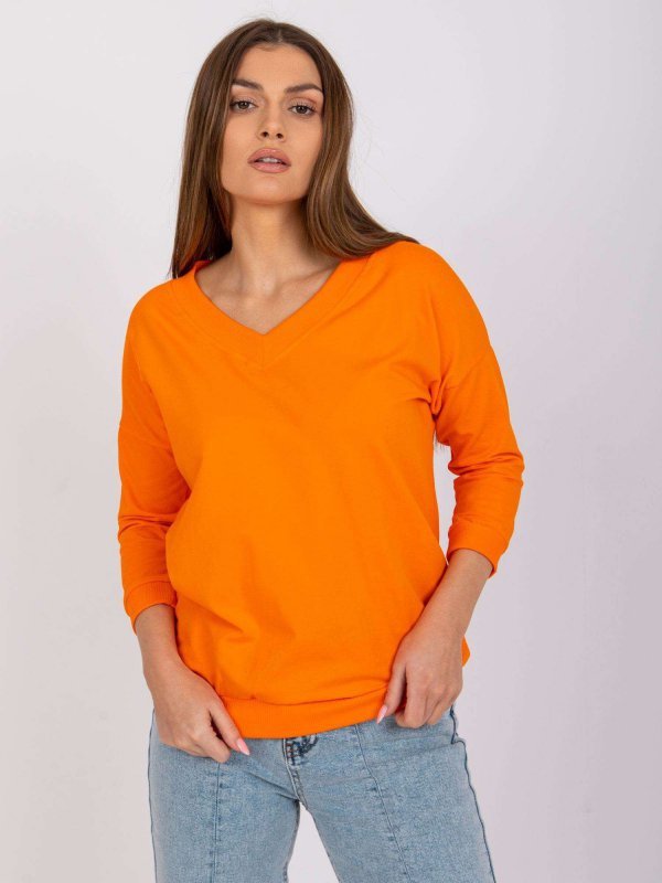 Bluzka-RV-BZ-7542.41X-pomarańczowy rozmiar - L/XL