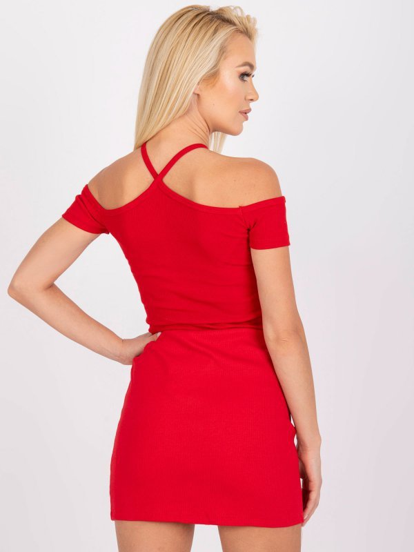 Bluzka-RV-BZ-7679.72-czerwony rozmiar - S