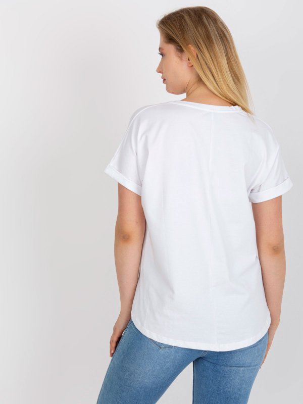 T-shirt-RV-TS-7776.02P-biały rozmiar - ONE SIZE