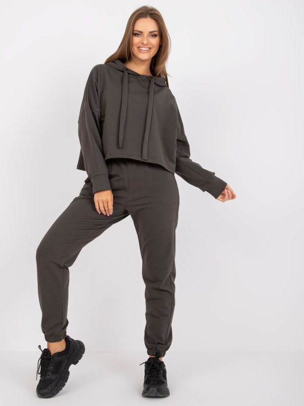 Komplet-RV-KMPL-7826.82P-ciemny khaki rozmiar - L/XL