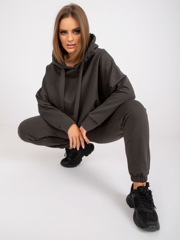 Komplet-RV-KMPL-7826.82P-ciemny khaki rozmiar - L/XL