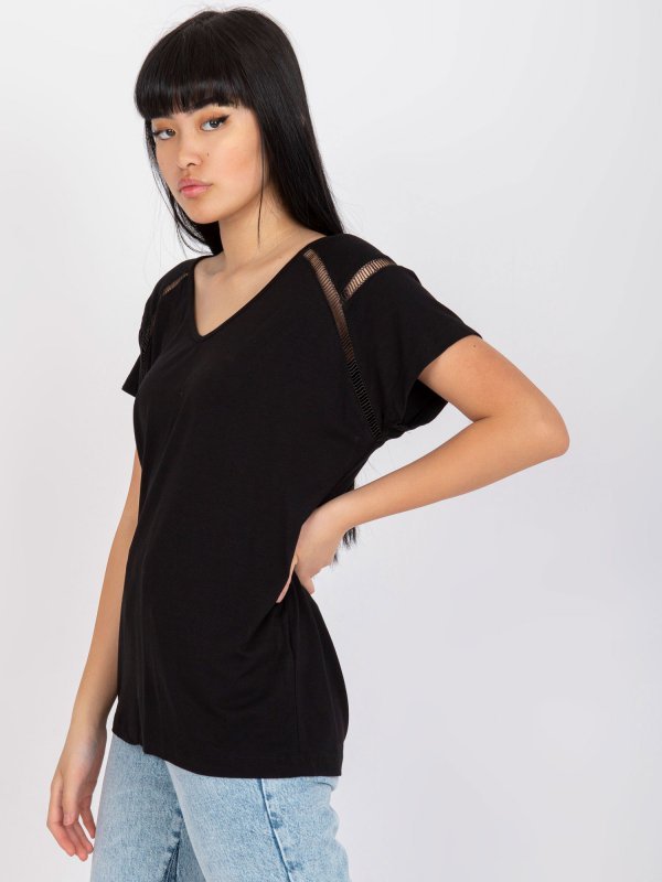 Bluzka-FA-BZ-7237.40P-czarny rozmiar - ONE SIZE