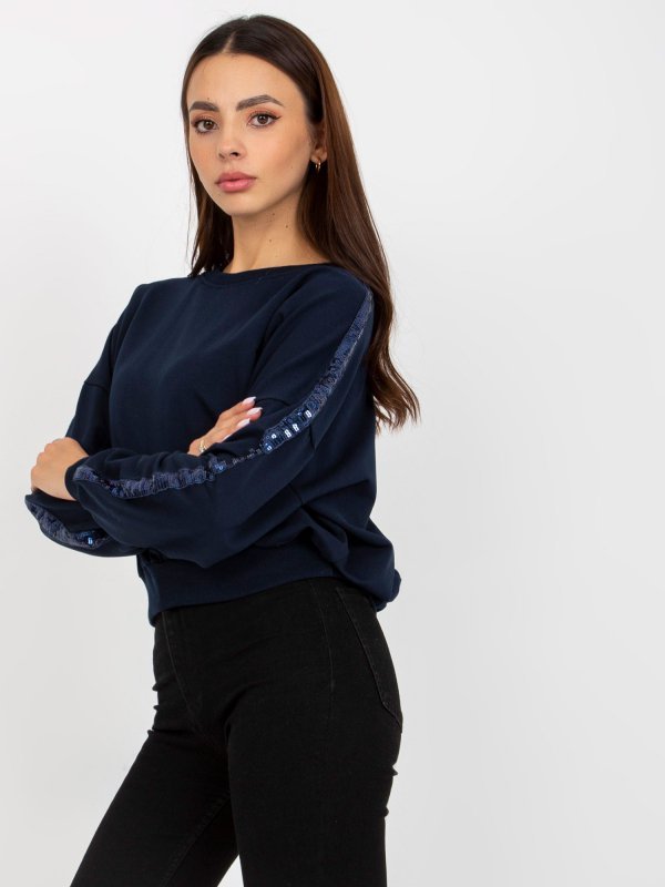 Bluza-RV-BL-8067.88-granatowy rozmiar - L/XL