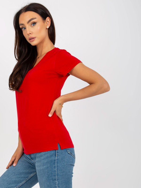 T-shirt-B-012.79P-czerwony rozmiar - XS