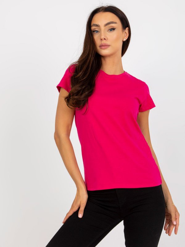 T-shirt-B-013.10P-fuksjowy rozmiar - M