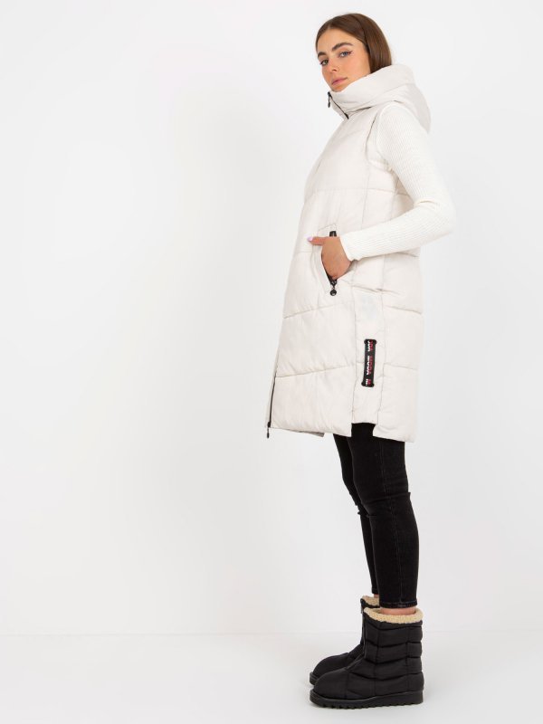 Kamizelka-NM-KZ-P22-6608.98P-ecru rozmiar - 2XL