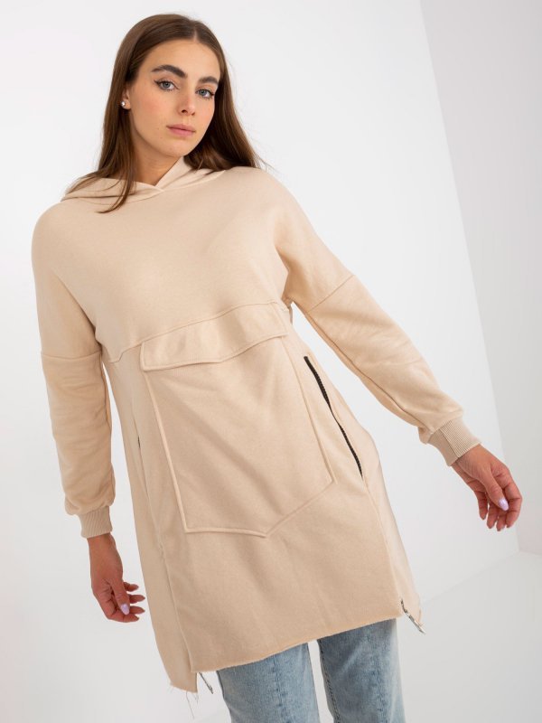 Bluza-FA-BL-8114.42P-jasny beżowy rozmiar - ONE SIZE