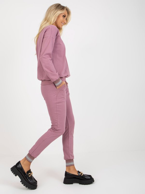 Komplet-RV-KMPL-8365.24P-ciemny różowy rozmiar - L/XL