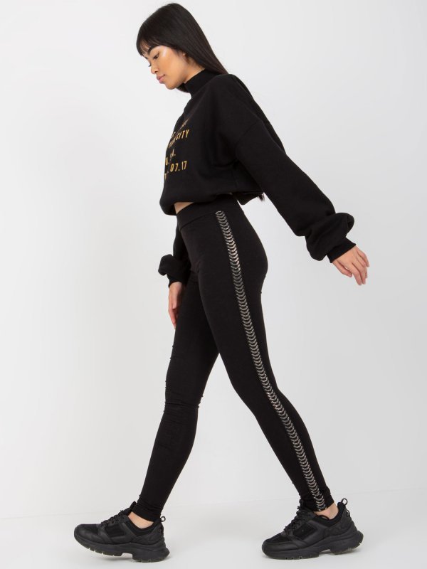 Leginsy-VI-LG-5022.06-czarny rozmiar - L