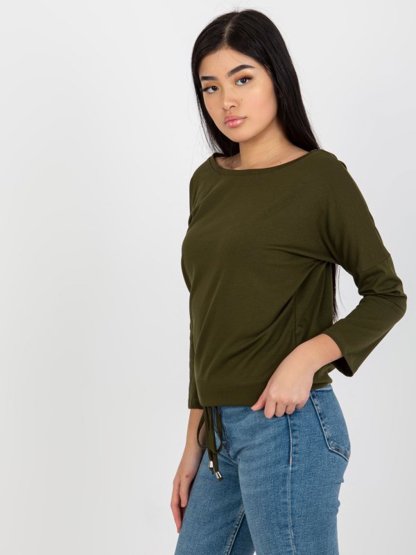 Bluzka-RV-BZ-4691.10X-khaki rozmiar - M