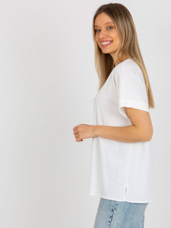 Bluzka-LK-BZ-509251.26X-ecru rozmiar - ONE SIZE