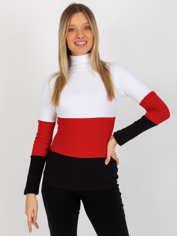 Bluzka-RV-BZ-8465-1.14P-czerwony rozmiar - ONE SIZE