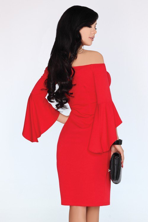 Sukienka Yolandena Red 1734 rozmiar - XL