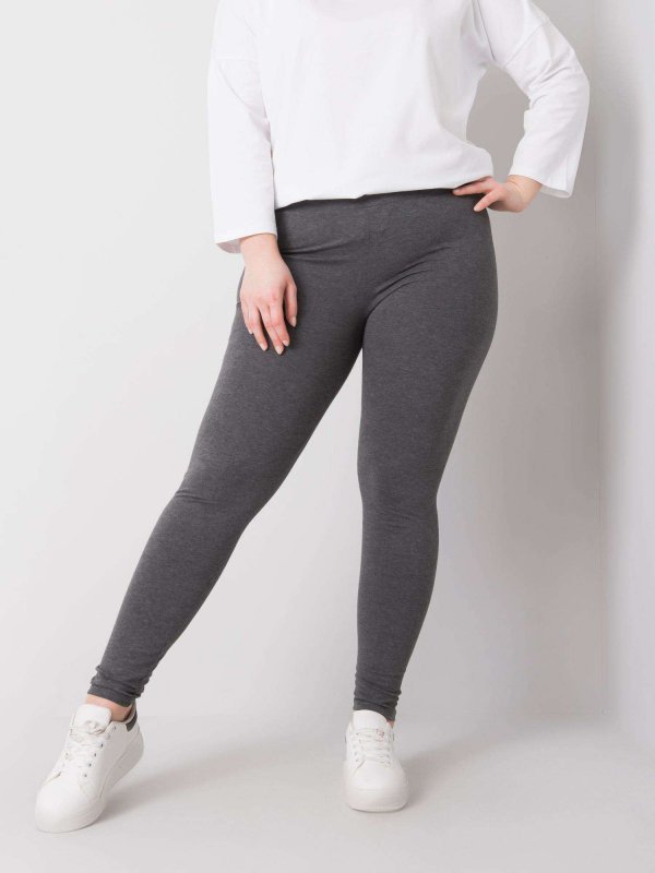 Leginsy-RV-LG-6304.12-ciemny szary rozmiar - 4XL