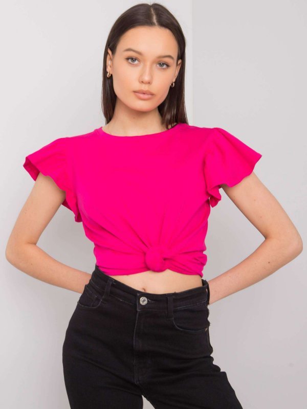 Bluzka-FA-BZ-7172.57P-fuksjowy rozmiar - ONE SIZE