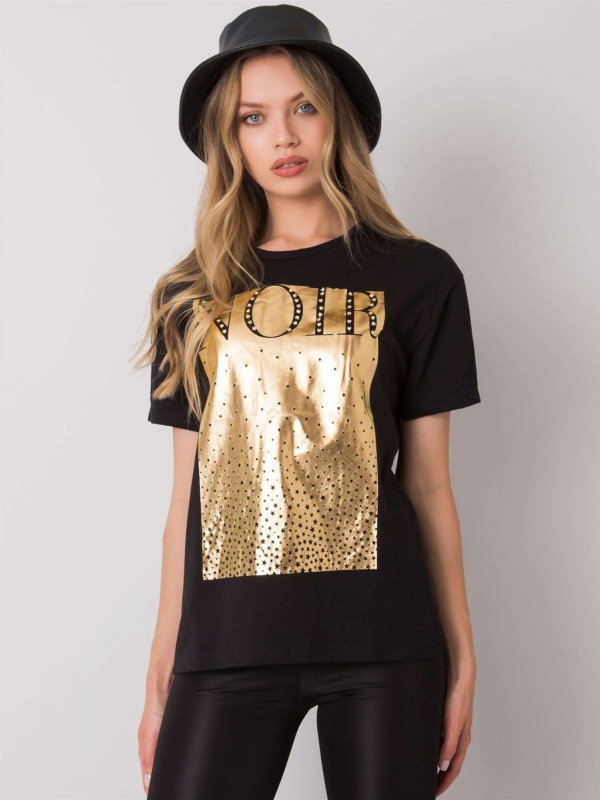 T-shirt-HB-TS-3061.90-czarny rozmiar - S