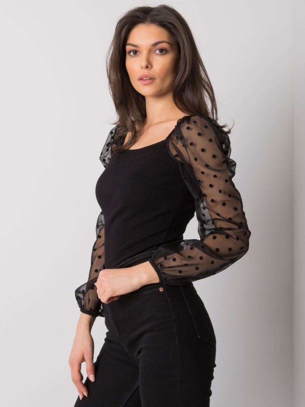 Bluzka-RV-BZ-7339.81P-czarny rozmiar - S/M