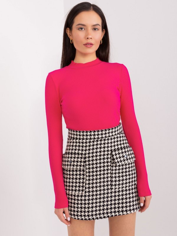 Bluzka-RV-BZ-9205.05P-fuksjowy rozmiar - L/XL