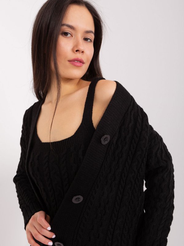 Komplet-BA-KMPL-8018.88P-czarny rozmiar - ONE SIZE