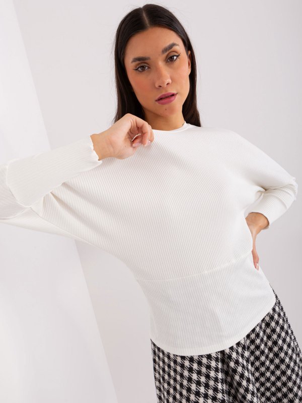 Bluzka-RV-BZ-9208.61P-ecru rozmiar - L/XL