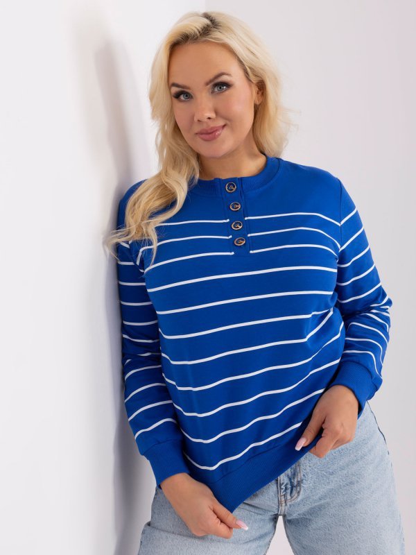 Bluzka-RV-BZ-9243.27P-kobaltowy rozmiar - ONE SIZE