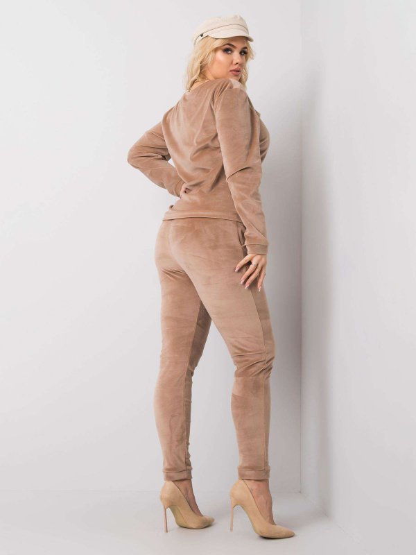 Komplet-RV-KMPL-6085.05-beżowy rozmiar - 3XL