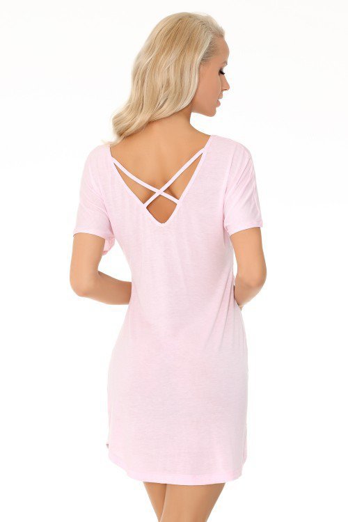 Zmysłowa Piżama Damska Elpisa Pink Różowy LC 90497 LivCo Corsetti Fashion rozmiar - S/M